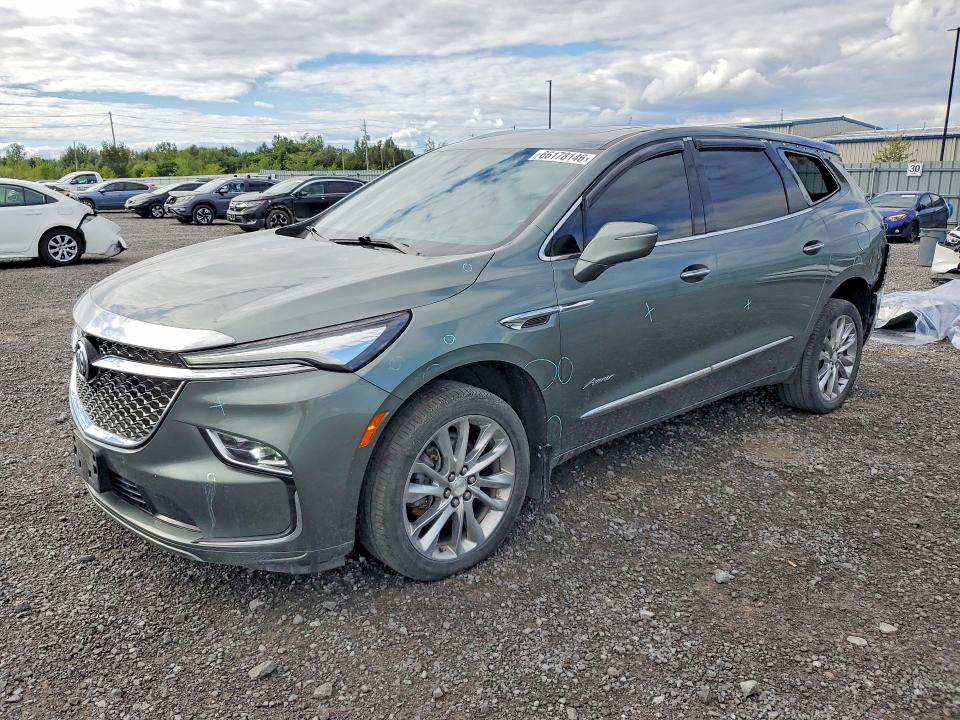 66178146 :رقم المزاد ، 5GAEVCKW5NJ187233 vin ، 2022 Buick Enclave مزاد بيع
