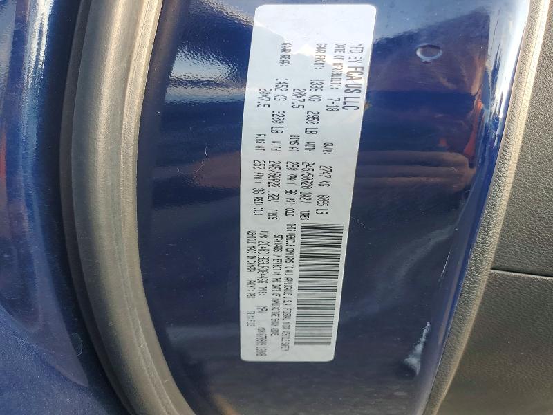 66582176 :رقم المزاد ، 2C4RC1BG3JR364466 vin ، 2018 Chrysler Pacifica مزاد بيع