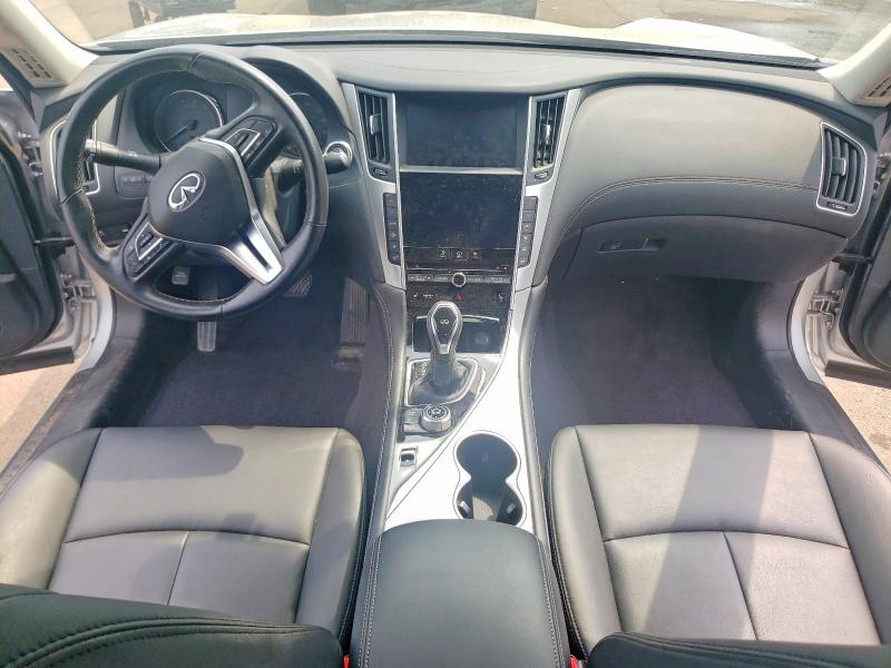 2019 Infiniti Q50 მანქანა იყიდება აუქციონზე, vin: JN1EV7AR3KM593154, აუქციონის ნომერი: 64014486