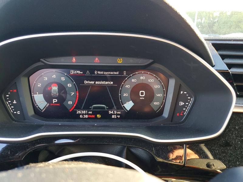 Aukcja sprzedaży 2024 Audi Q3, vin: WA1DECF30R1088622, numer aukcji: 65366036