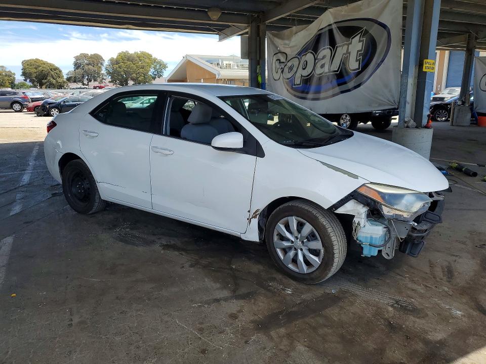 Aukcja sprzedaży 2016 Toyota Corolla, vin: 5YFBURHE0GP459725, numer aukcji: 65516706