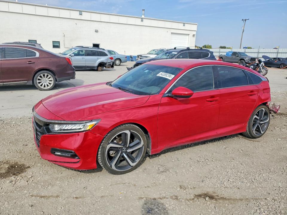 64388296 :رقم المزاد ، 1HGCV1F3XKA088267 vin ، 2019 Honda Accord مزاد بيع