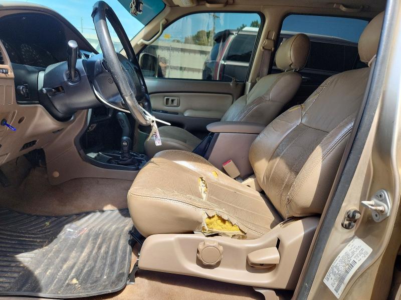 65389576 :رقم المزاد ، JT3HN86R520381232 vin ، 2002 Toyota 4runner مزاد بيع