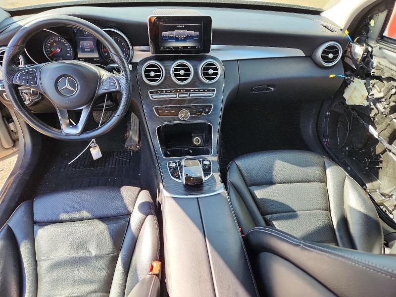 66568526 :رقم المزاد ، 55SWF4KB9FU070832 vin ، 2015 Mercedes-benz C مزاد بيع