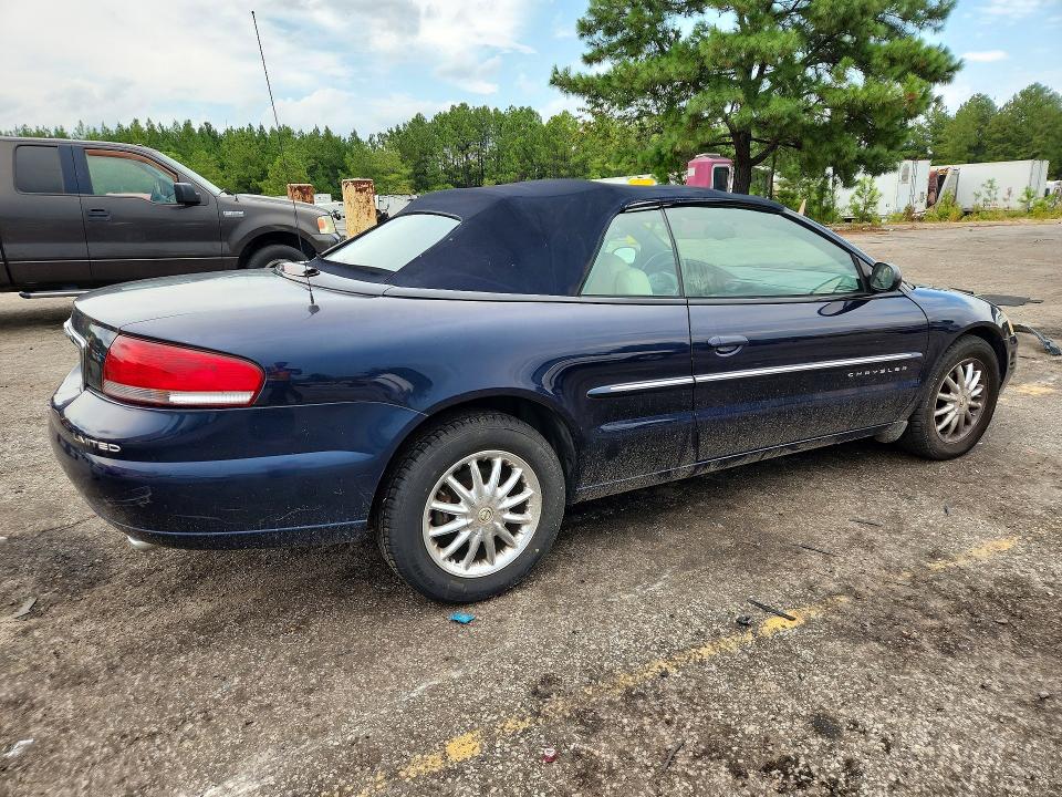 63518176 :رقم المزاد ، 1C3EL65U41N626414 vin ، 2001 Chrysler Sebring مزاد بيع