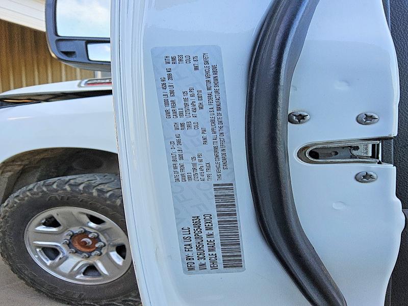 2023 Ram 2500 მანქანა იყიდება აუქციონზე, vin: 3C6UR5HJ8PG548634, აუქციონის ნომერი: 64573156
