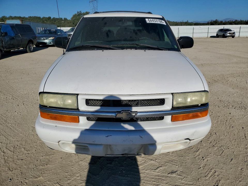 2004 Chevrolet Blazer მანქანა იყიდება აუქციონზე, vin: 1GNCS13X54K105222, აუქციონის ნომერი: 64453106