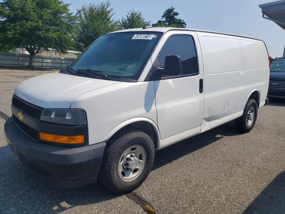 2019 Chevrolet Express G2500 მანქანა იყიდება აუქციონზე, vin: 1GCWGAFG0K1323297, აუქციონის ნომერი: 63688816