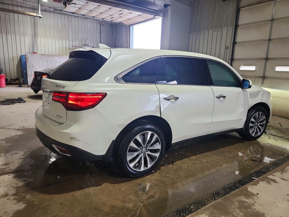 2016 Acura Mdx მანქანა იყიდება აუქციონზე, vin: 5FRYD4H46GB024268, აუქციონის ნომერი: 65732866