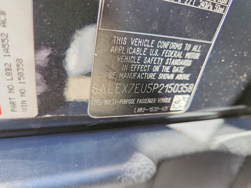 Продажа на аукционе авто 2023 Land Rover Defender, vin: SALEX7EU5P2150358, номер лота: 65216016
