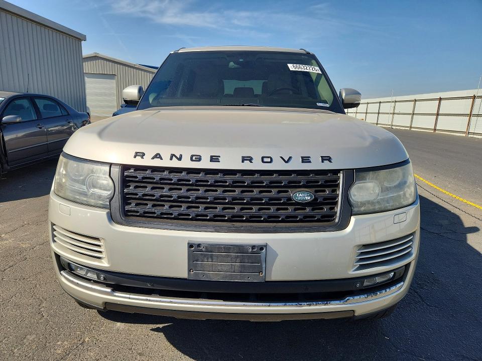 2014 Land Rover Range Rover მანქანა იყიდება აუქციონზე, vin: SALGS2WF2EA143252, აუქციონის ნომერი: 66632726