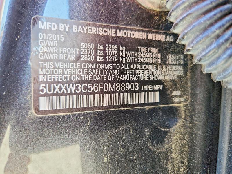Продаж на аукціоні авто 2015 Bmw X4, vin: 5UXXW3C56F0M88903, номер лоту: 66586756