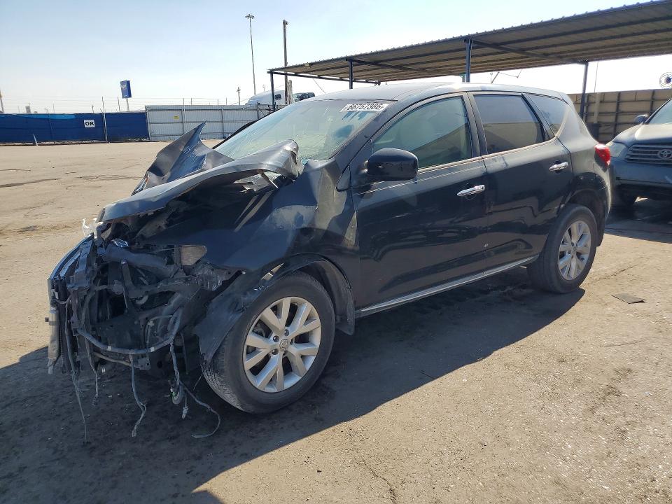 66757386 :رقم المزاد ، JN8AZ1MU3EW402438 vin ، 2014 Nissan Murano مزاد بيع