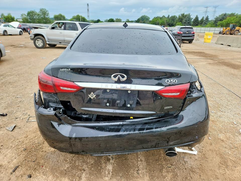 2019 Infiniti Q50 მანქანა იყიდება აუქციონზე, vin: JN1EV7AP5KM513335, აუქციონის ნომერი: 64009696
