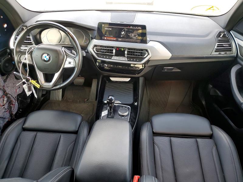2022 Bmw X3 მანქანა იყიდება აუქციონზე, vin: 5UX43DP03N9K62716, აუქციონის ნომერი: 63650996