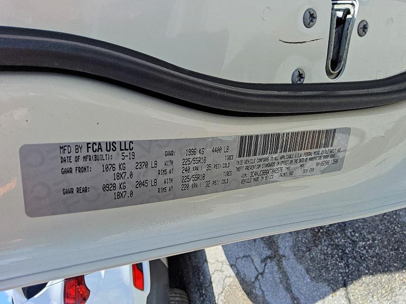 Продажа на аукционе авто 2019 Jeep Compass, vin: 3C4NJCBB6KT802576, номер лота: 67140446