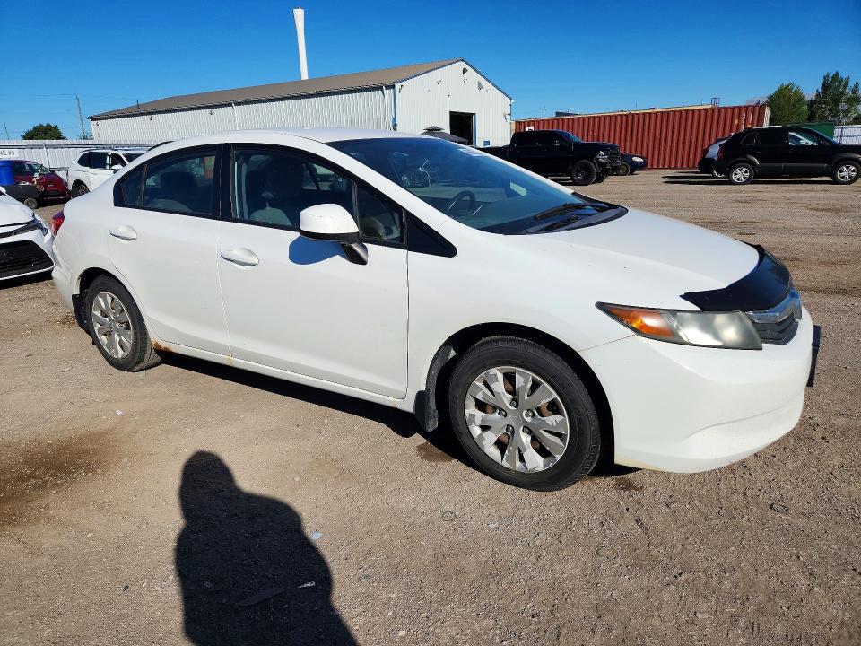Aukcja sprzedaży 2012 Honda Civic, vin: 2HGFB2E47CH057163, numer aukcji: 66993286