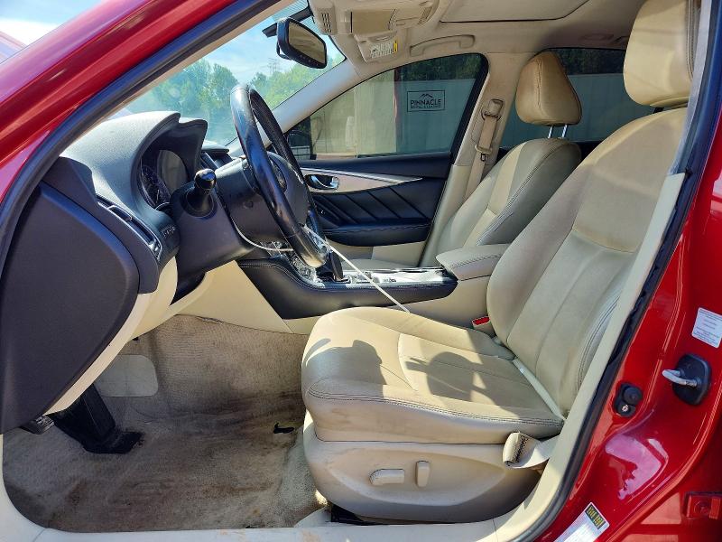 2015 Infiniti Q50 მანქანა იყიდება აუქციონზე, vin: JN1BV7AR6FM412900, აუქციონის ნომერი: 65106096