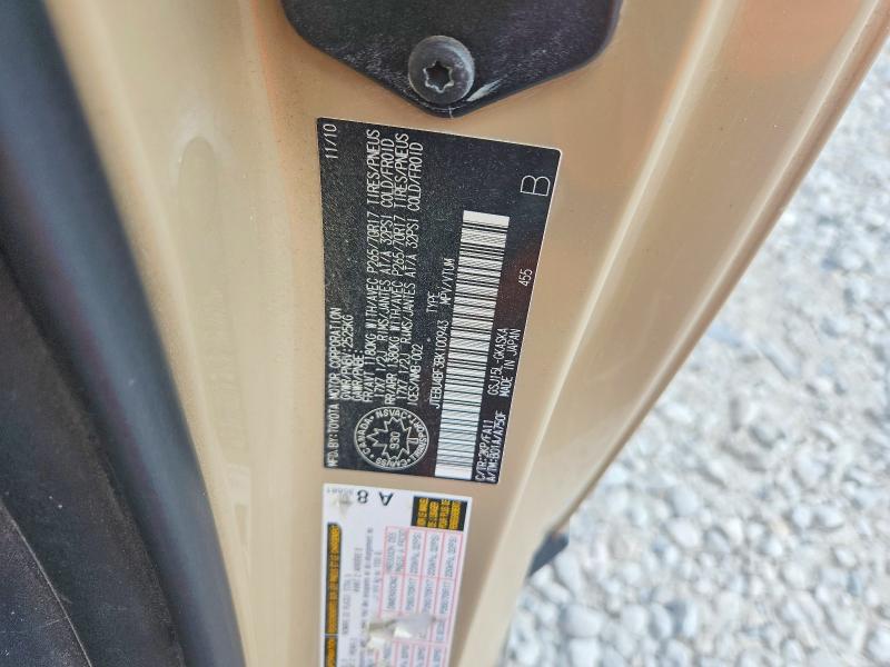 63823216 :رقم المزاد ، JTEBU4BF3BK100943 vin ، 2011 Toyota Fj Cruiser مزاد بيع