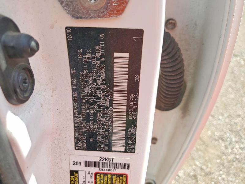 Продажа на аукционе авто 2011 Toyota Tundra, vin: 5TFUW5F12BX180010, номер лота: 67320476