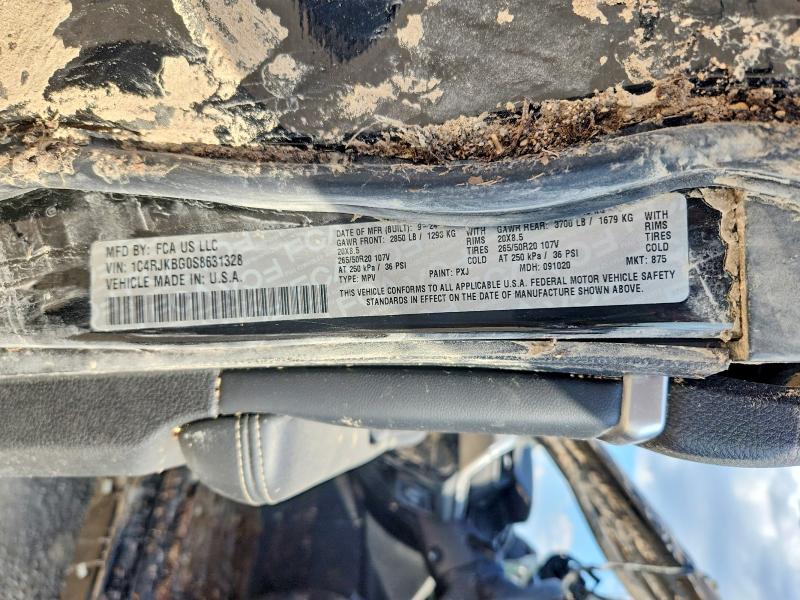 2025 Jeep Grand Cherokee მანქანა იყიდება აუქციონზე, vin: 1C4RJKBG0S8631328, აუქციონის ნომერი: 62723346