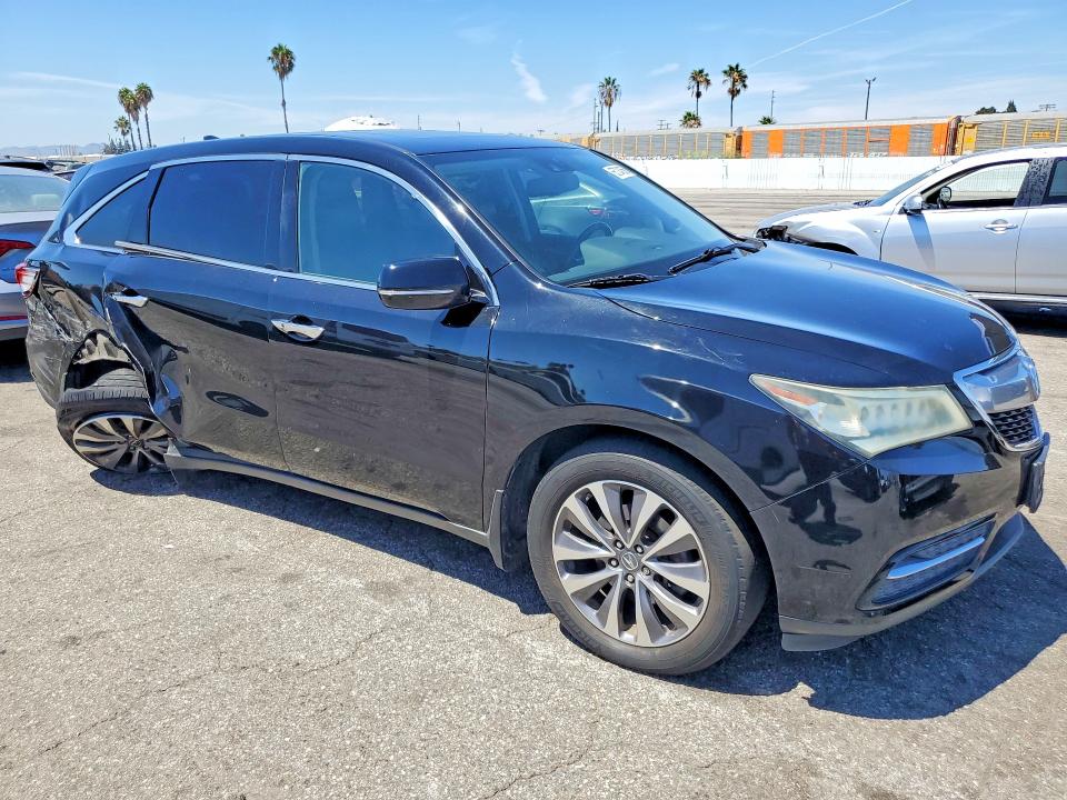 65724356 :رقم المزاد ، 5FRYD3H65FB005804 vin ، 2015 Acura Mdx مزاد بيع