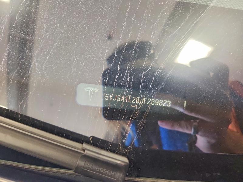 2018 Tesla Model S მანქანა იყიდება აუქციონზე, vin: 5YJSA1E28JF239823, აუქციონის ნომერი: 66271816