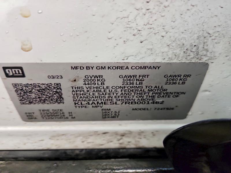Aukcja sprzedaży 2024 Buick Encore Gx, vin: KL4AMESL7RB001462, numer aukcji: 64459496