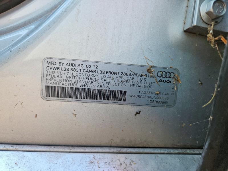 Aukcja sprzedaży 2013 Audi A8, vin: WAURGAFD4DN000530, numer aukcji: 67316286