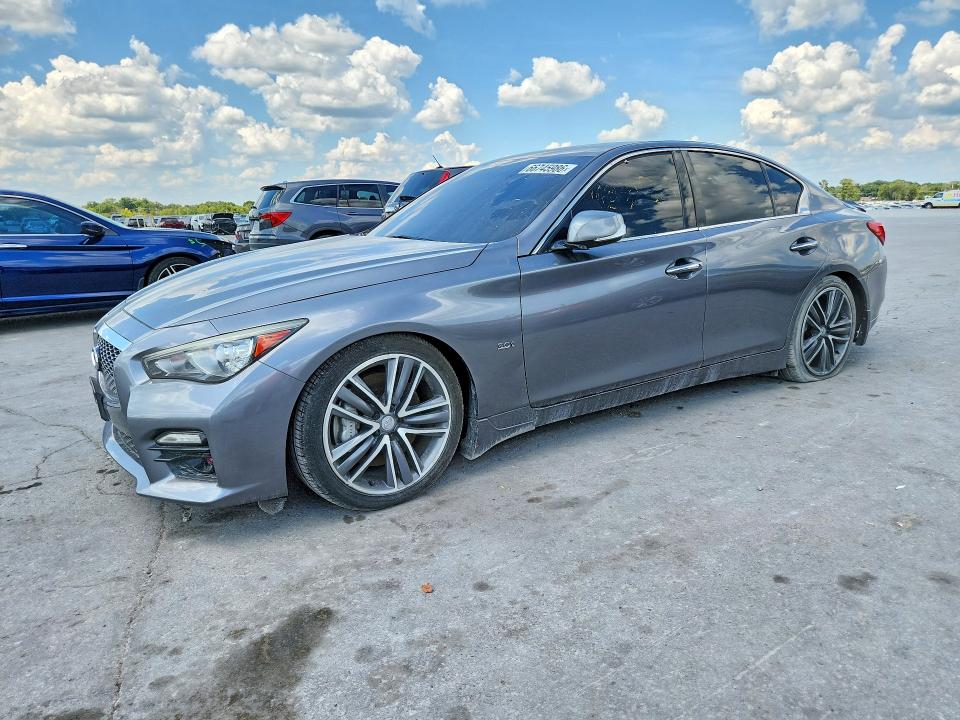 2017 Infiniti Q50 მანქანა იყიდება აუქციონზე, vin: JN1EV7AR7HM830673, აუქციონის ნომერი: 66745986