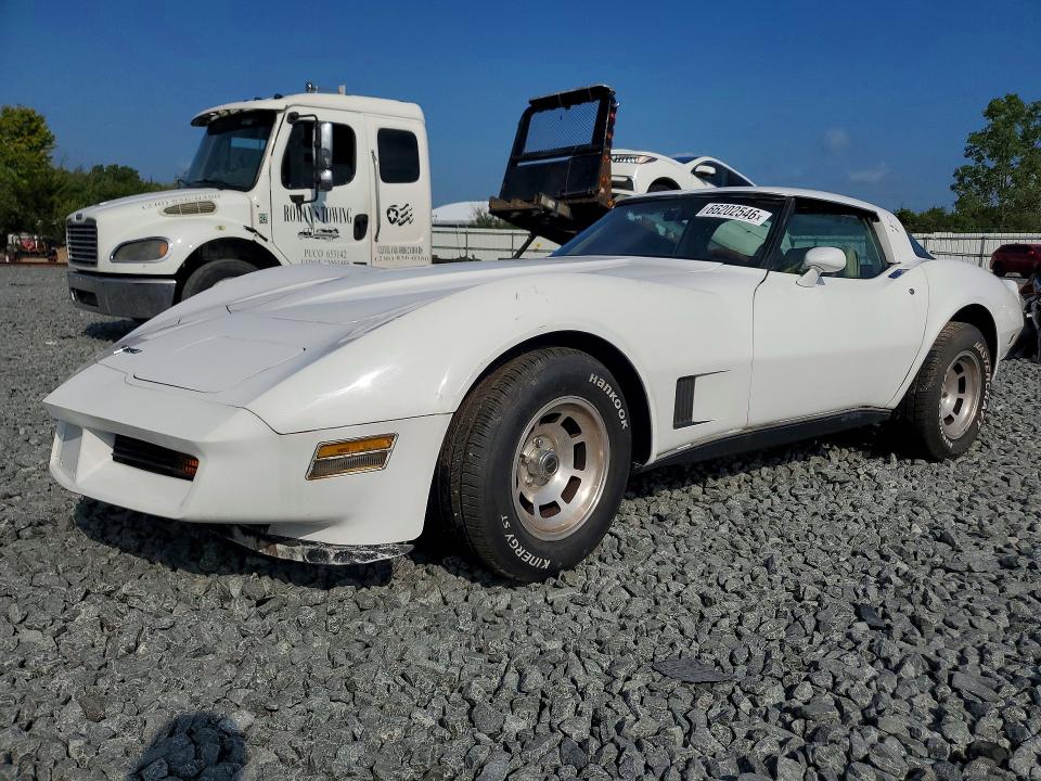 66202546 :رقم المزاد ، 1Z878AS438769 vin ، 1980 Chevrolet Corvette مزاد بيع