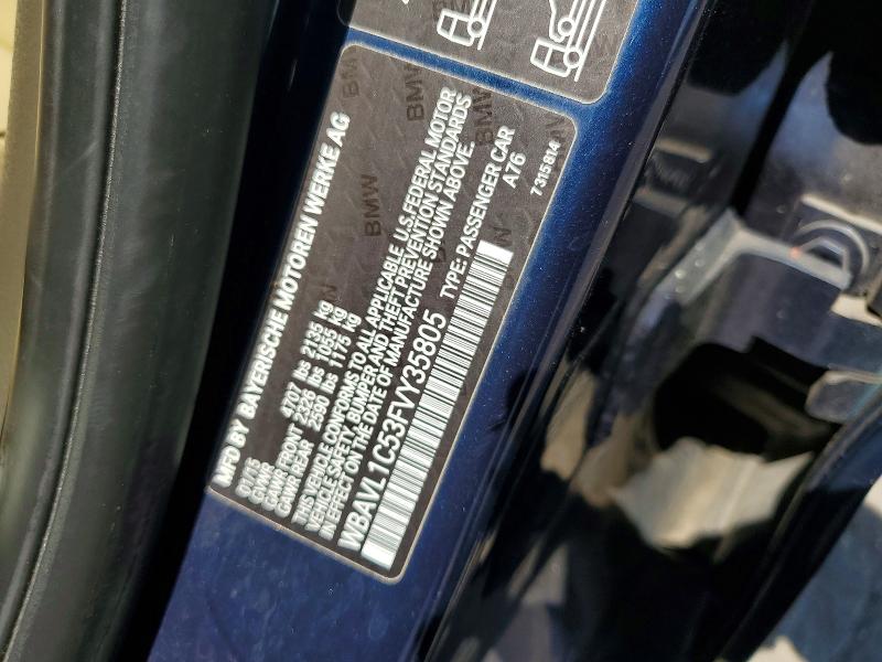 Aukcja sprzedaży 2015 Bmw X1, vin: WBAVL1C53FVY35805, numer aukcji: 66486236