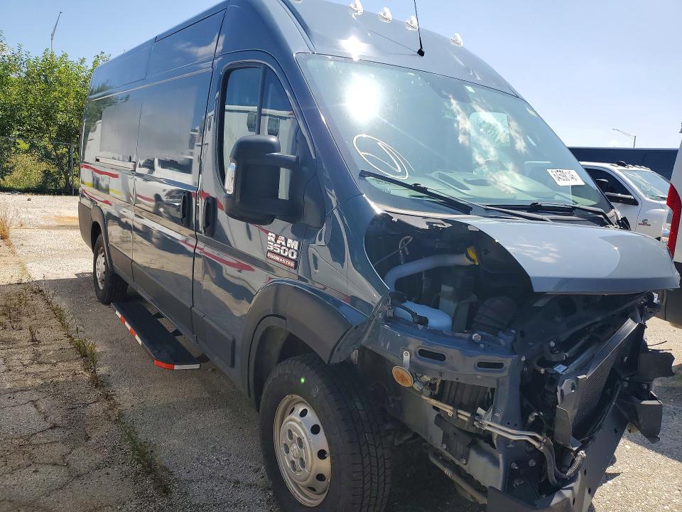 64598146 :رقم المزاد ، 3C6MRVJG9ME580143 vin ، 2021 Ram Promaster 3500 مزاد بيع