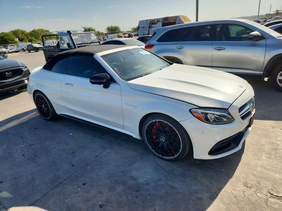 65392466 :رقم المزاد ، WDDWK8HB7HF477094 vin ، 2017 Mercedes-benz C مزاد بيع