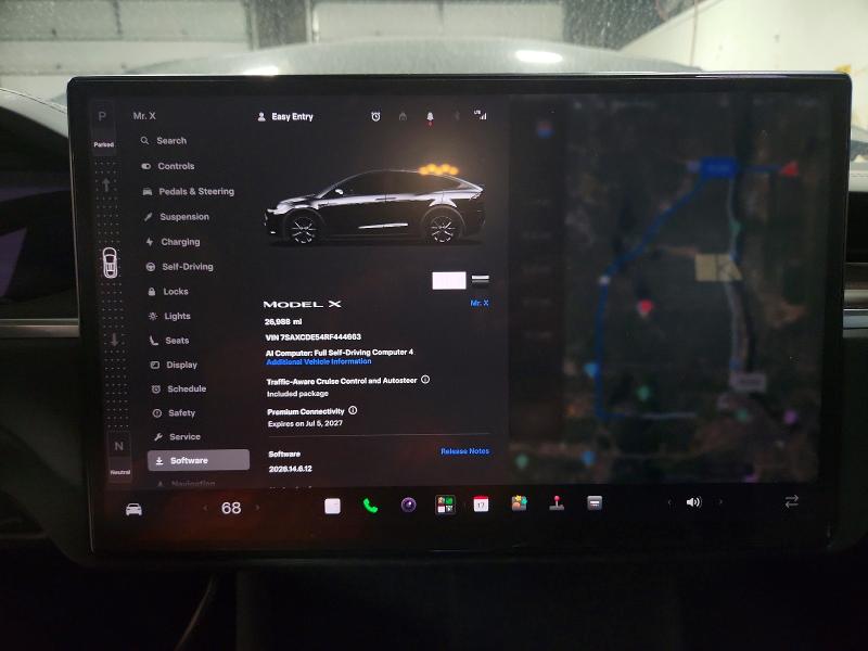 Aukcja sprzedaży 2024 Tesla Model X, vin: 7SAXCDE54RF444663, numer aukcji: 65643366