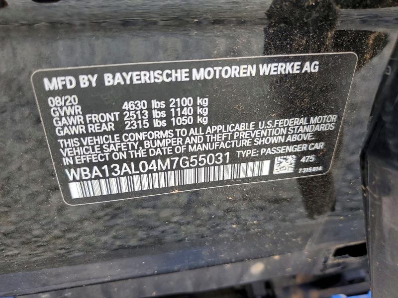 Продажа на аукционе авто 2021 Bmw M235xi, vin: WBA13AL04M7G55031, номер лота: 63655066