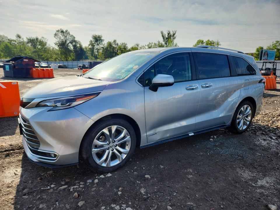 Продажа на аукционе авто 2021 Toyota Sienna, vin: 5TDERKEC4MS007725, номер лота: 64555956