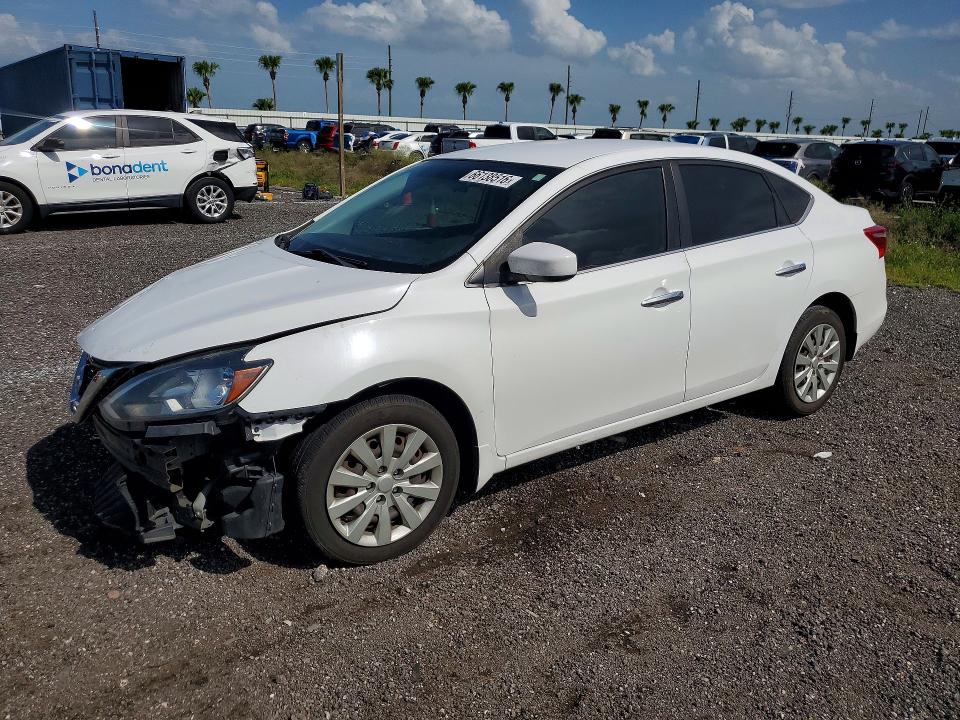 66138516 :رقم المزاد ، 3N1AB7AP7HY400578 vin ، 2017 Nissan Sentra مزاد بيع