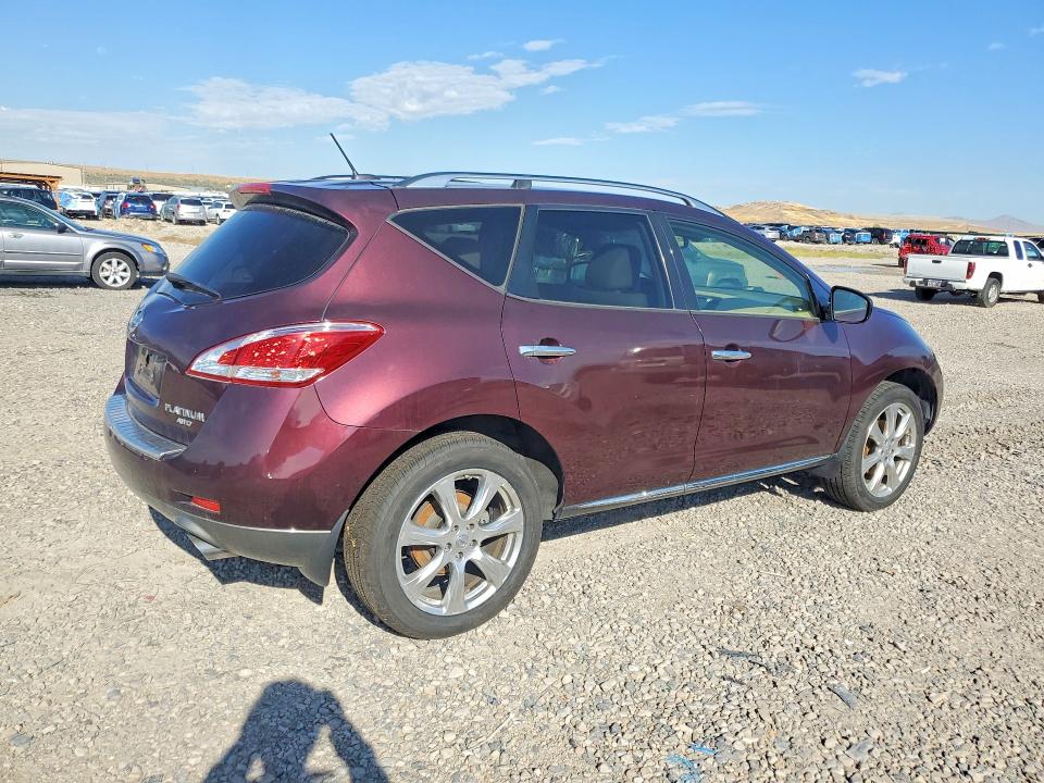 67376856 :رقم المزاد ، JN8AZ1MW5DW310392 vin ، 2013 Nissan Murano مزاد بيع