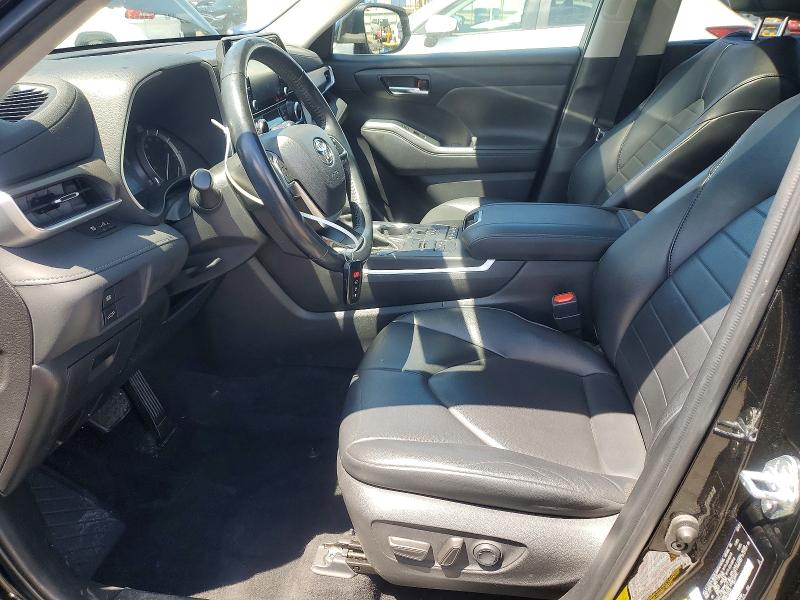 62759626 :رقم المزاد ، 5TDGZRBH9NS192437 vin ، 2022 Toyota Highlander مزاد بيع