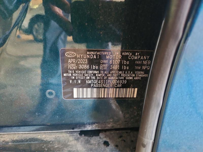 63576726 :رقم المزاد ، KMTGE4S11PU006939 vin ، 2023 Genesis Electrified G80 مزاد بيع