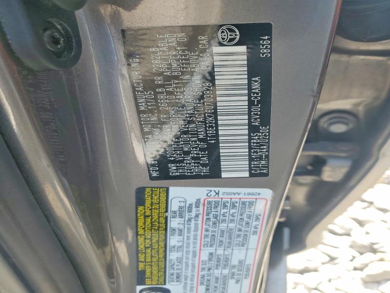 Aukcja sprzedaży 2006 Toyota Camry, vin: 4T1BE32K76U703828, numer aukcji: 65654726