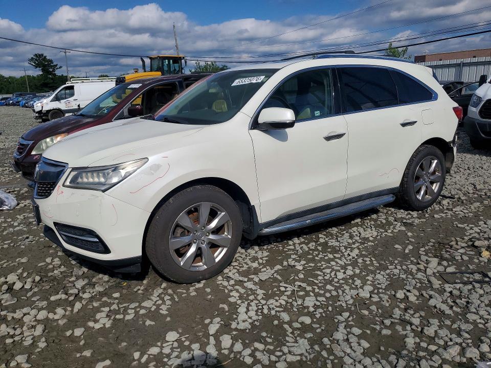 2016 Acura Mdx მანქანა იყიდება აუქციონზე, vin: 5FRYD4H95GB018716, აუქციონის ნომერი: 65325076