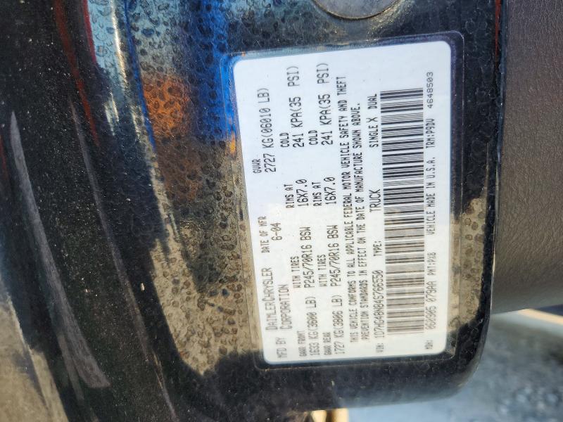 Продаж на аукціоні авто 2004 Dodge Dakota, vin: 1D7HG48N84S766550, номер лоту: 65599006