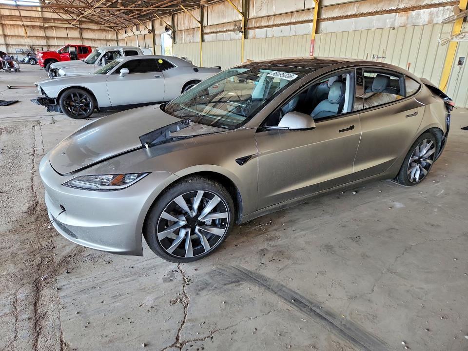 Auction sale of the 2025 Tesla Model 3, vin: 5YJ3E1EA0SF006651, lot number: 66095036