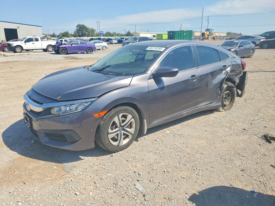 Продаж на аукціоні авто 2018 Honda Civic, vin: 19XFC2F5XJE043821, номер лоту: 66370266