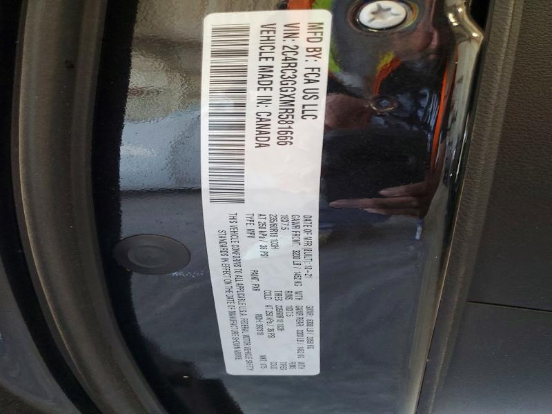 Aukcja sprzedaży 2021 Chrysler Pacifica, vin: 2C4RC3GGXMR581666, numer aukcji: 64891526