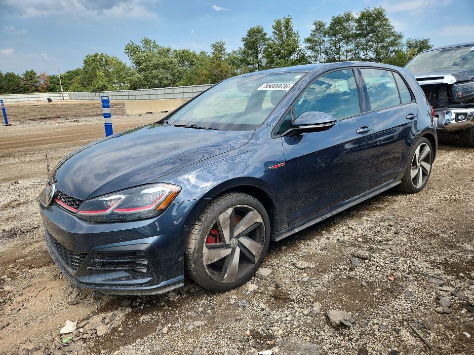 2019 Volkswagen Gti მანქანა იყიდება აუქციონზე, vin: 3VW5T7AU9KM001961, აუქციონის ნომერი: 65809836