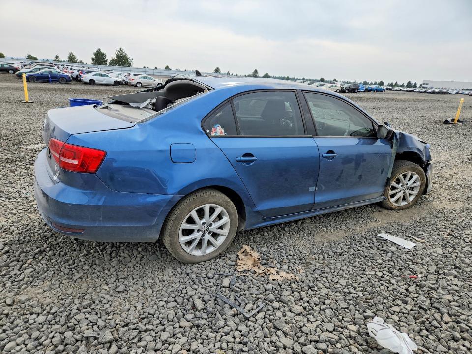 65708506 :رقم المزاد ، 3VWD17AJ1FM332532 vin ، 2015 Volkswagen Jetta مزاد بيع