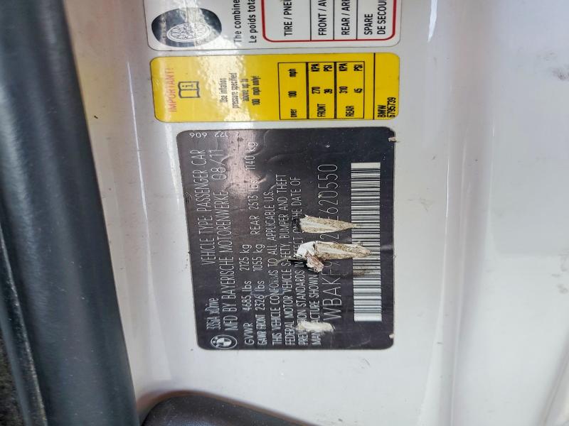 Aukcja sprzedaży 2011 Bmw 335, vin: WBAKF9C52BE620550, numer aukcji: 63802946